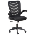 Mesh Office Chair Home Swivel Task Chair, Lumbar Support, Black
