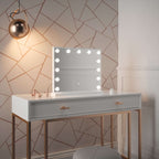 Small Vanity Face LED Mirror 50x42cm