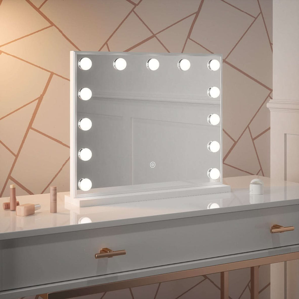 Small Vanity Face LED Mirror 50x42cm