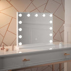 Small Vanity Face LED Mirror 50x42cm