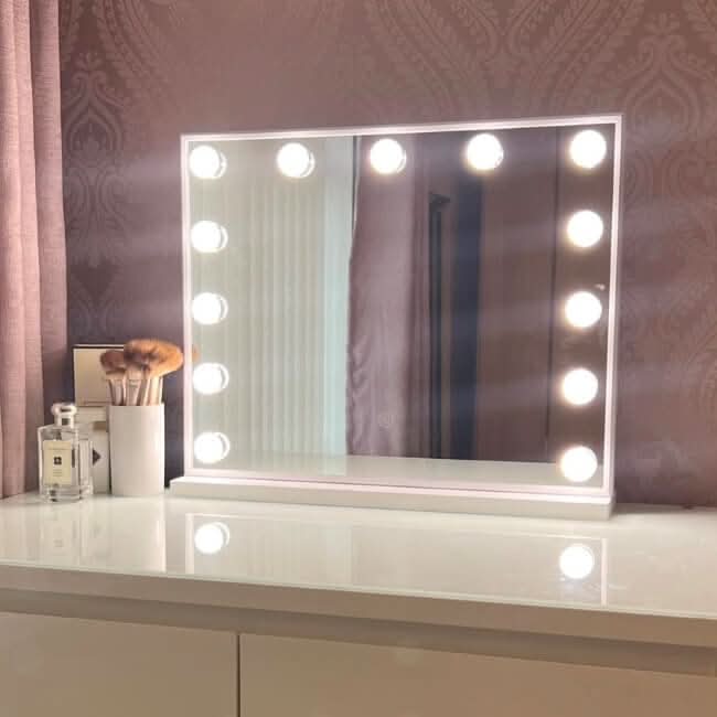 Small Vanity Face LED Mirror 50x42cm