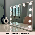 Small Vanity Face LED Mirror 50x42cm
