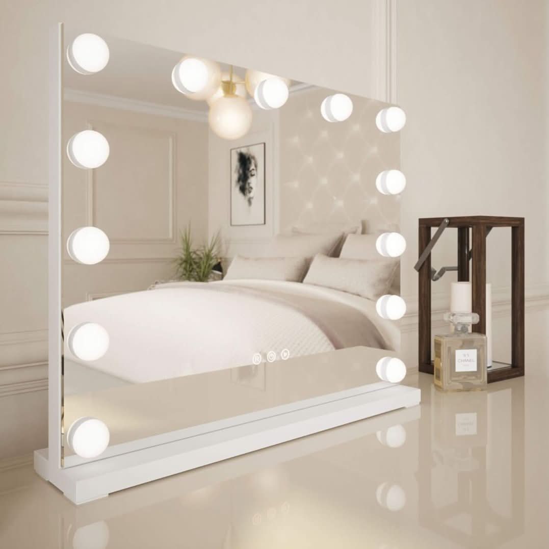 Small Vanity Face LED Mirror 50x42cm