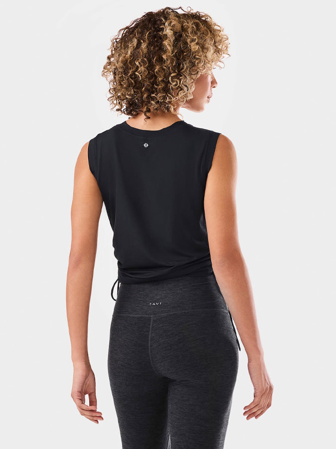 Tavi Crop Side Tie Women's Tank Top