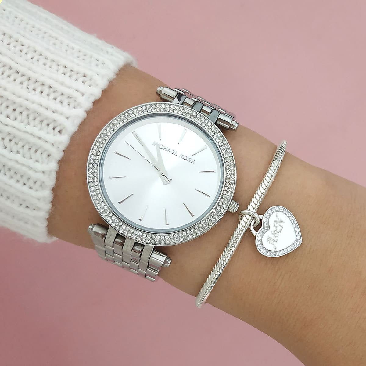 Michael Kors MK3190 Darci Women's Silver Watch