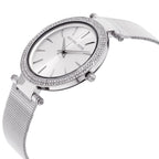 Michael Kors MK3367 Mini Darci Women's Silver Mesh Watch