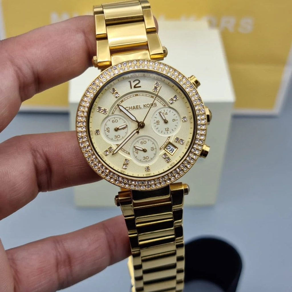 Michael Kors MK5354 Parker Women's Gold Watch