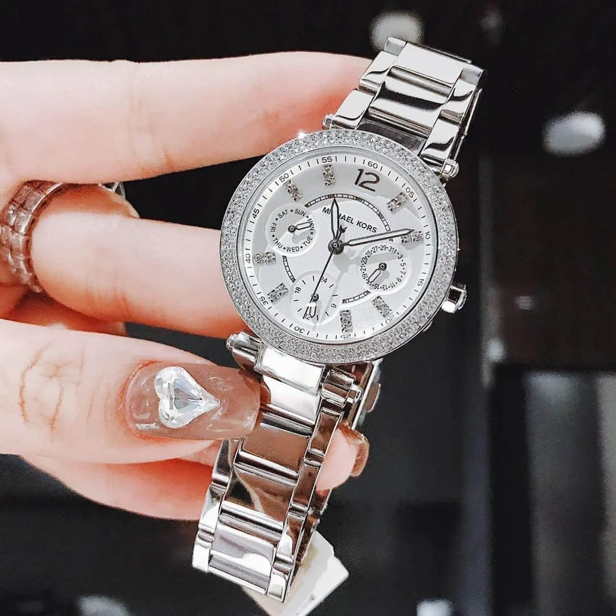 Michael Kors MK5615 Mini Parker Women's Silver Watch