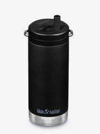 Klean Kanteen TKWide Insulated Bottle 12oz (355ml) With Twist Cap Black