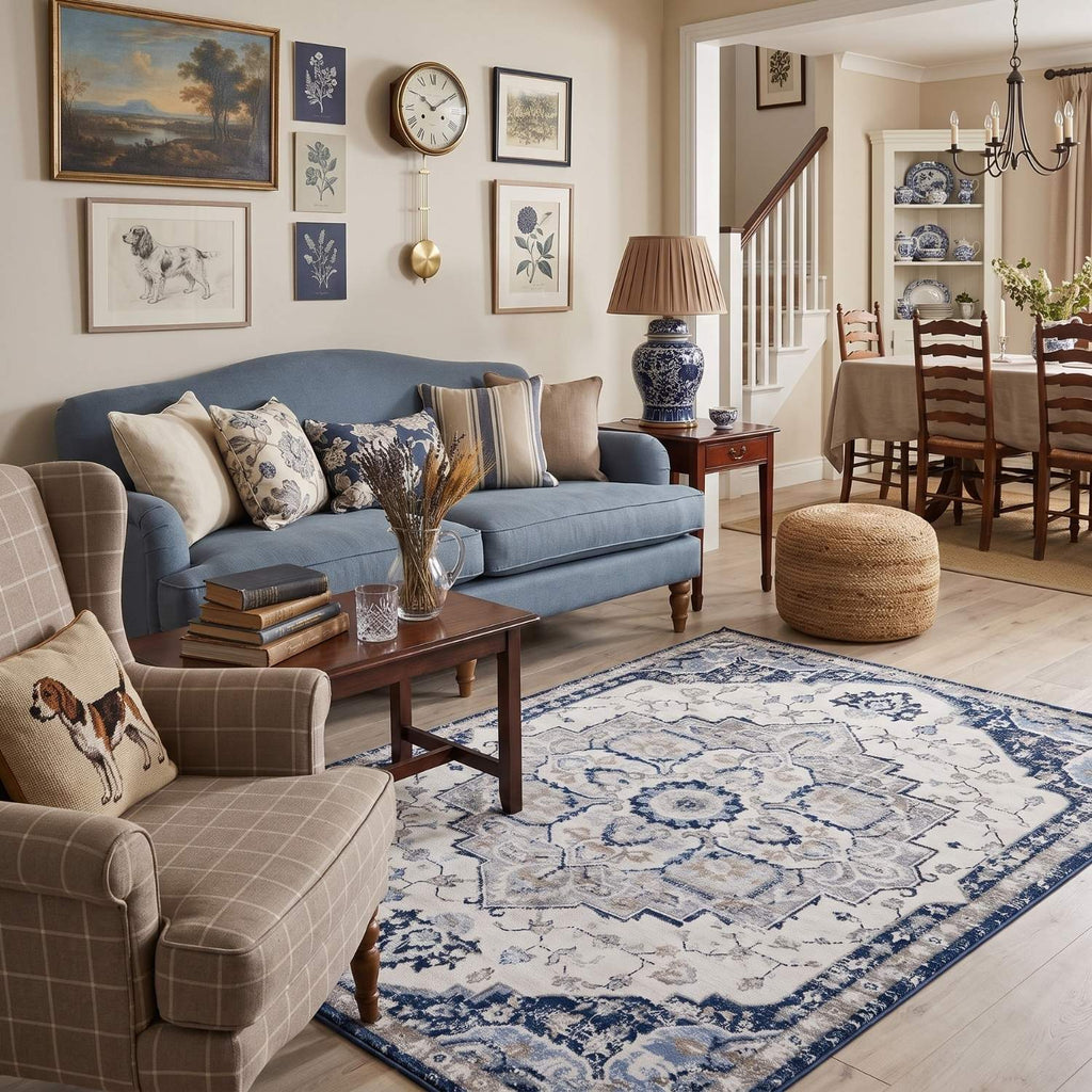 Montana Vintage Navy Rugs