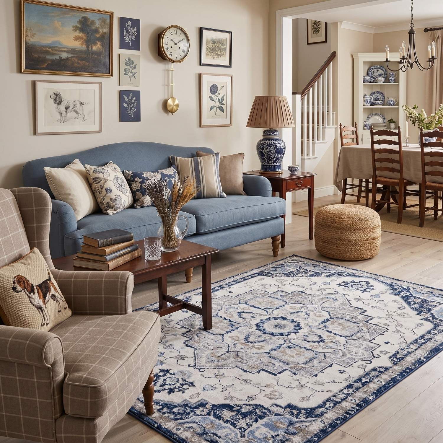 Montana Vintage Navy Rugs