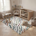 Moodi Shaggy Multicolour Tidecrest Rug