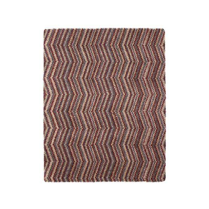 Washable Mat Chevron Design 80X95 cm