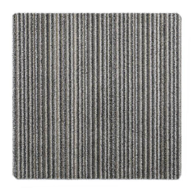 Washable Mat Stripe Design in Multicolour 80X95 cm