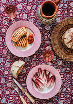 My Maroon Tablecloth 180cm x 340cm