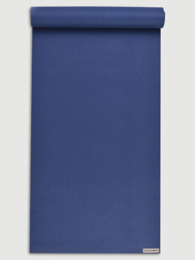 Jade Yoga Harmony Extra Wide 80" Yoga Mat 5mm Midnight Blue