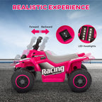 6V Electric Quad Bike for Kids w/ Forward Backward