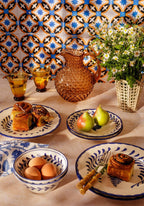 From Jaipur with Love Blue and White Table Napkin - Set of 4