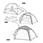 Naturehike Cloud Peak 2-Man Tent (Green) T DOOR (Limited Run)