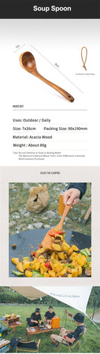 Naturehike Acacia  Wood Spatula