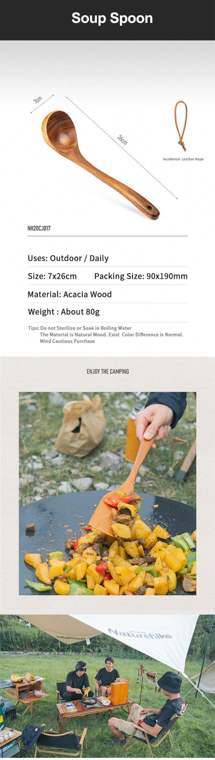 Naturehike Acacia  Wood Spatula