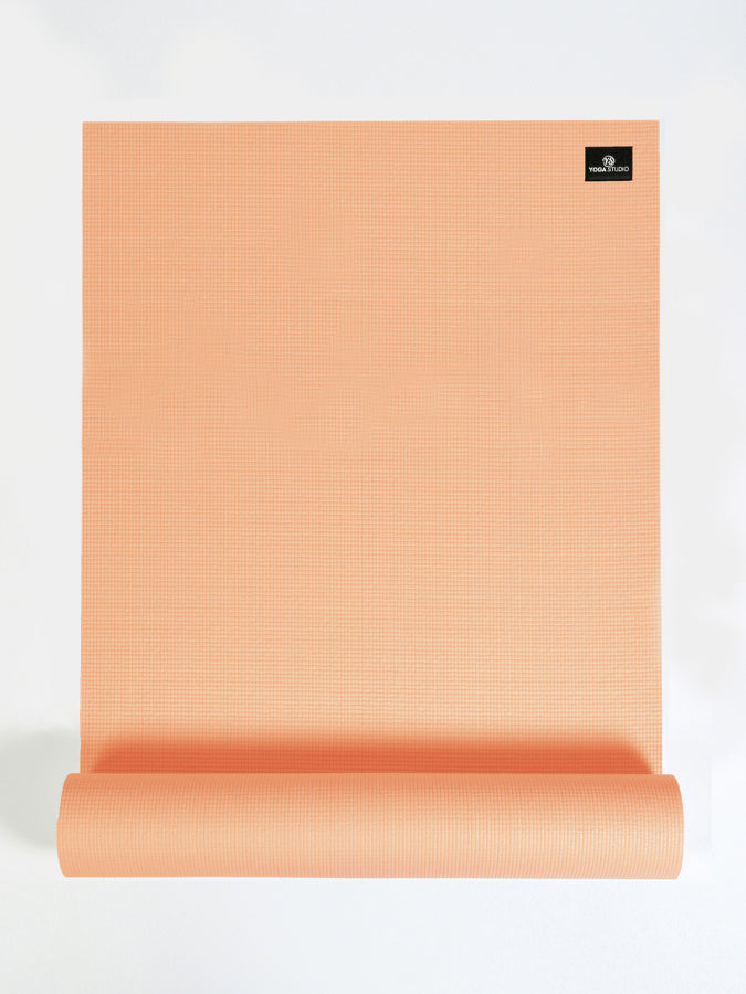 Yoga Studio Sticky Yoga Mat 6mm Peach Fuzz