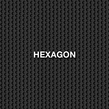 Universal Hex Dirt Catcher Anti-Slip Car Floor Mats 4pc - Large