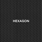 Universal Hex Dirt Catcher Anti-Slip Car Floor Mats 4pc - Large