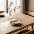 PVC Dining Table Mat - Transparent
