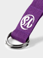GOTS Organic Cotton D-Ring 2.5m Yoga Belt Strap