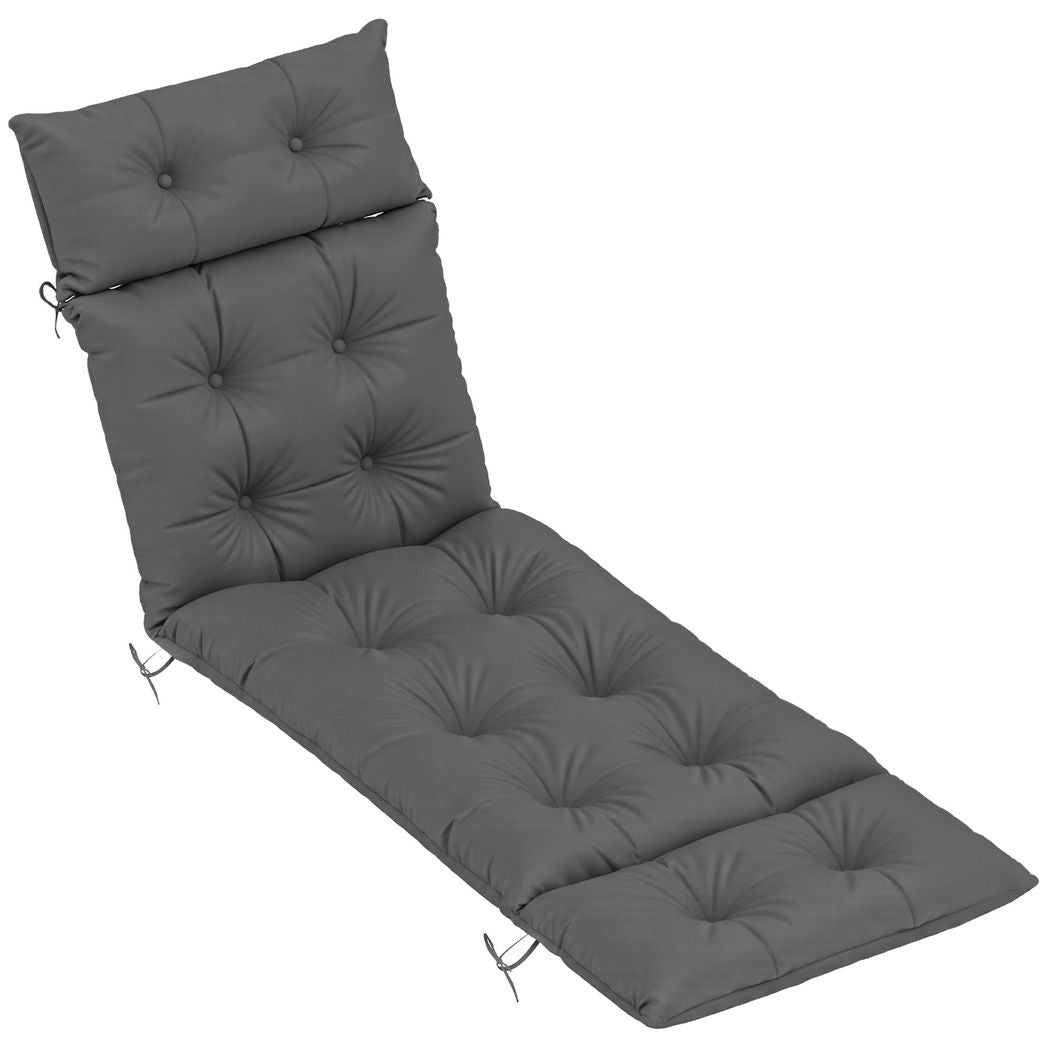 Sun Lounger Cushion Only, Garden Lounge Chair Cushion