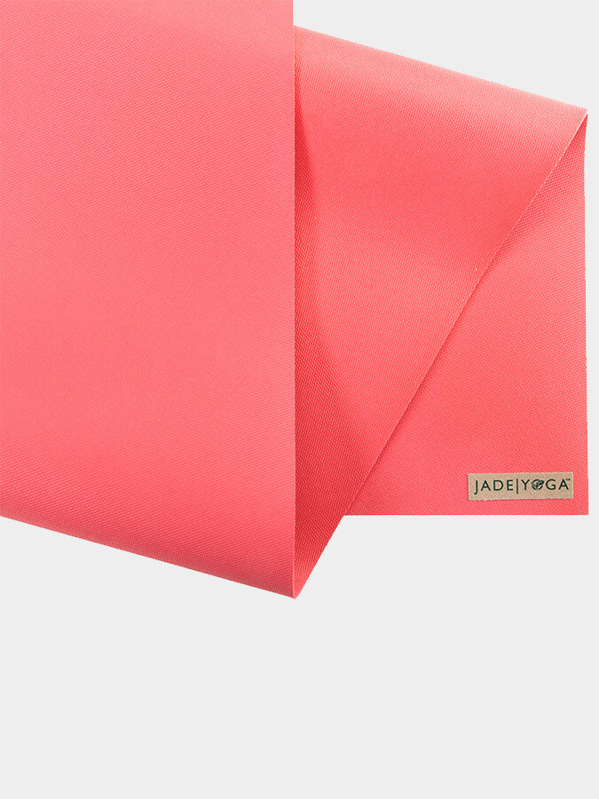 Jade Yoga Harmony 68" Inch Yoga Mat 5mm Pink