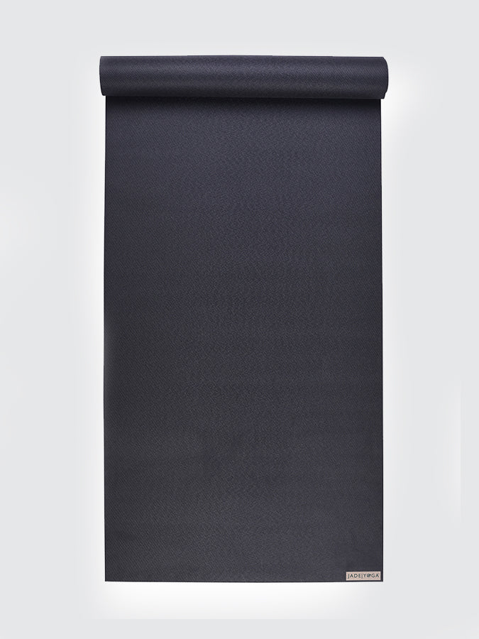 Jade Yoga Harmony 74" Inch Yoga Mat 5mm Black
