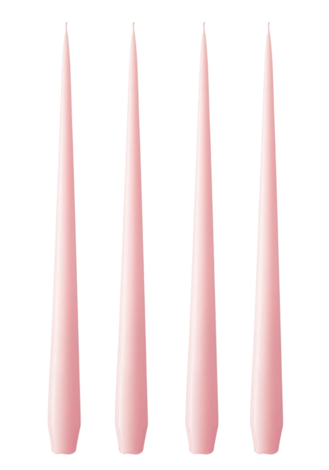 Olivia's Rose Quartz Large Taper Candles