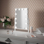 Vanity Face Mirror White 47x37cm
