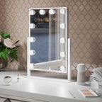 Vanity Face Mirror White 47x37cm