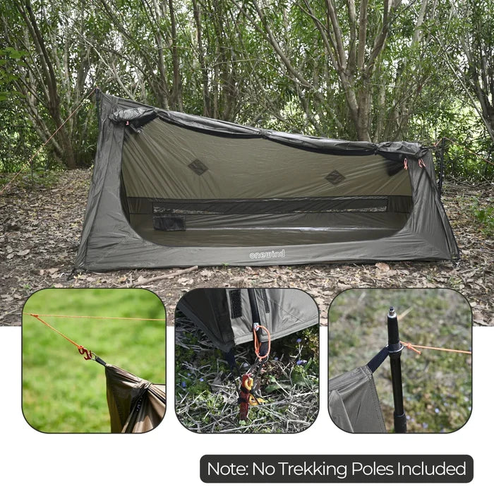 Onewind Outdoors Ultralight SoloVent Bivy Tent (2026 Version)