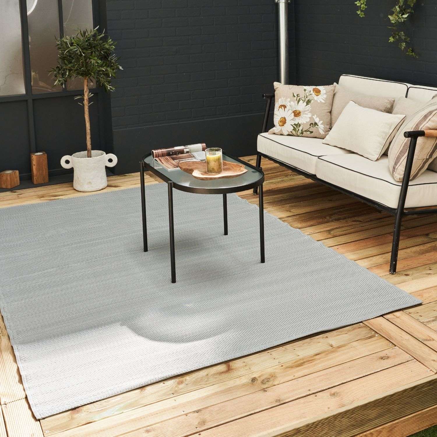 Urban Outdoor Rug Grey