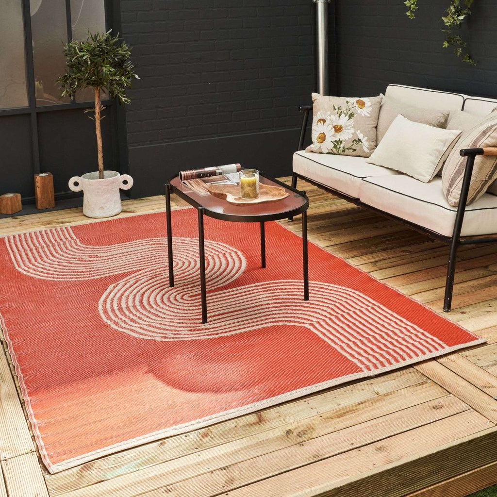 Urban Outdoor Rug Terra & Beige