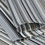 Rainbow Outdoor Rug Grey