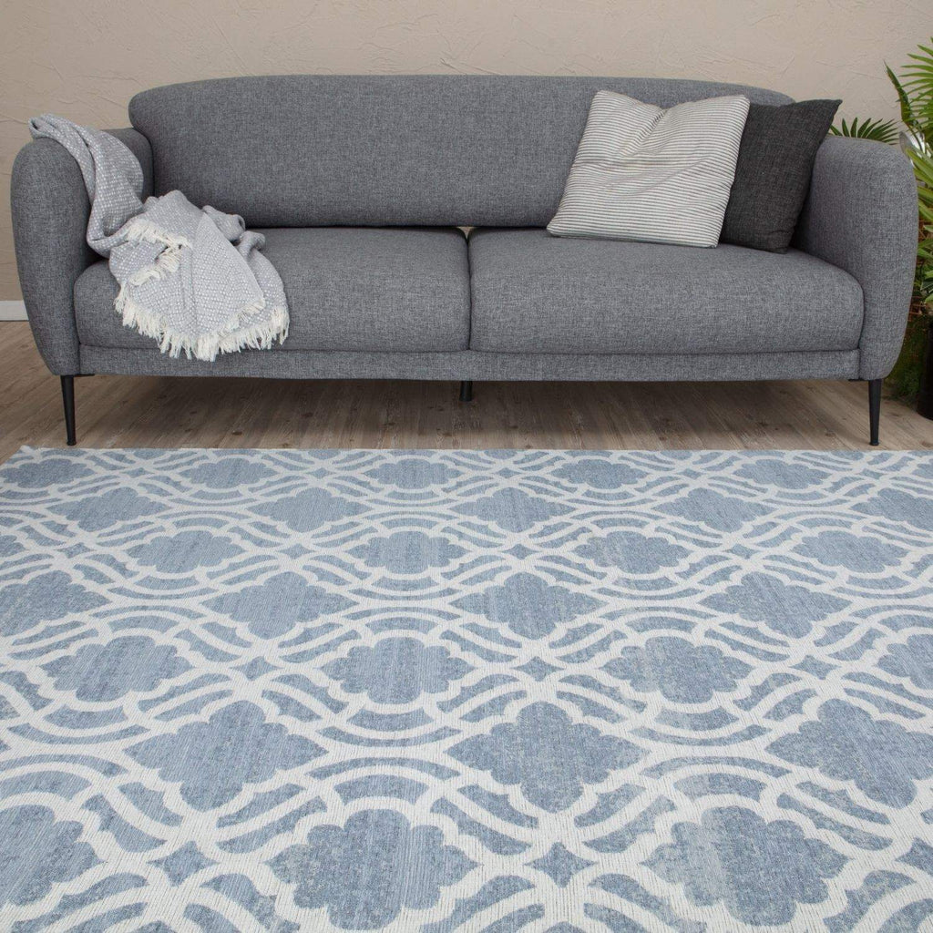 Washable Rug Carina Blue