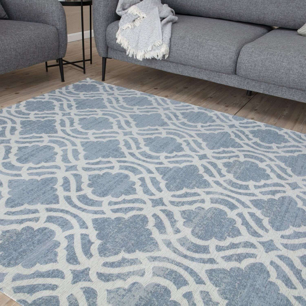 Washable Rug Carina Blue