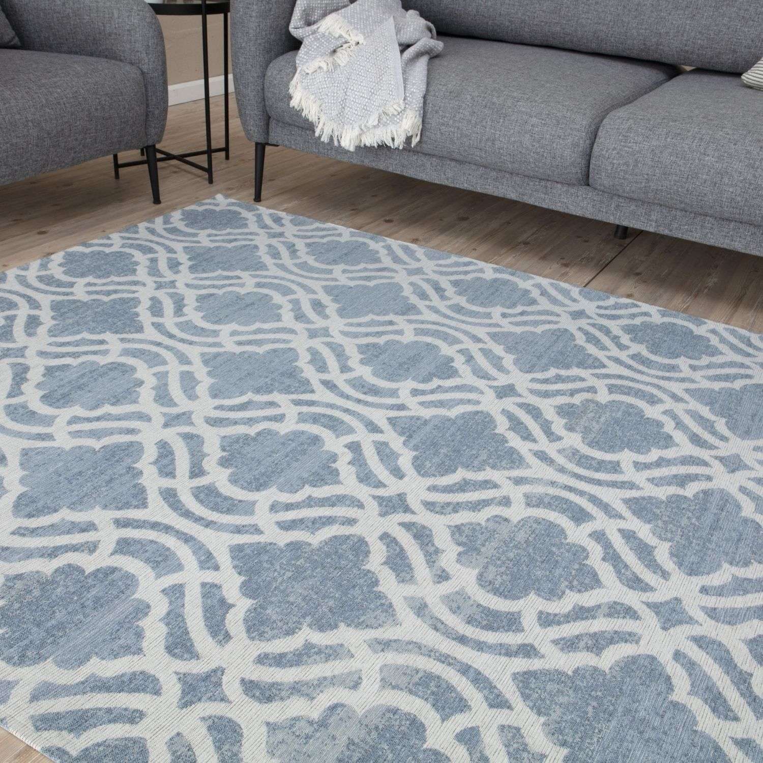 Washable Rug Carina Blue