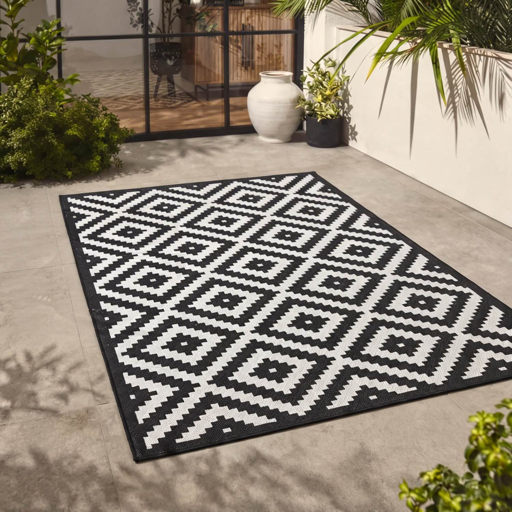 Ecology Outdoor Rug Black