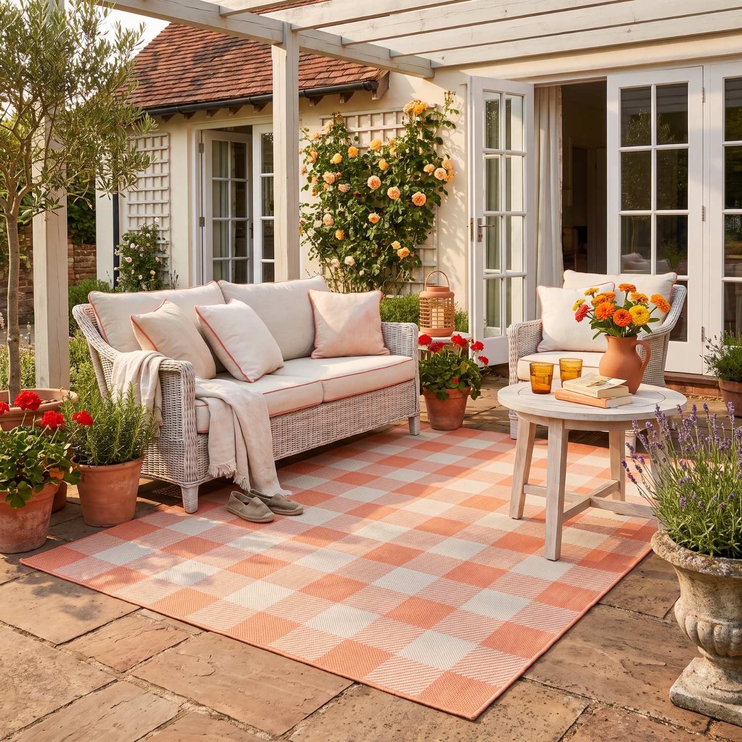 Ecology Outdoor Rug Orange