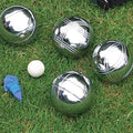 Outdoor Steel Boules Garden Game Set for Kids & Family Fun