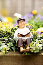 Grandfather Solar Garden Ornament – Light Up Outdoor Garden Statue