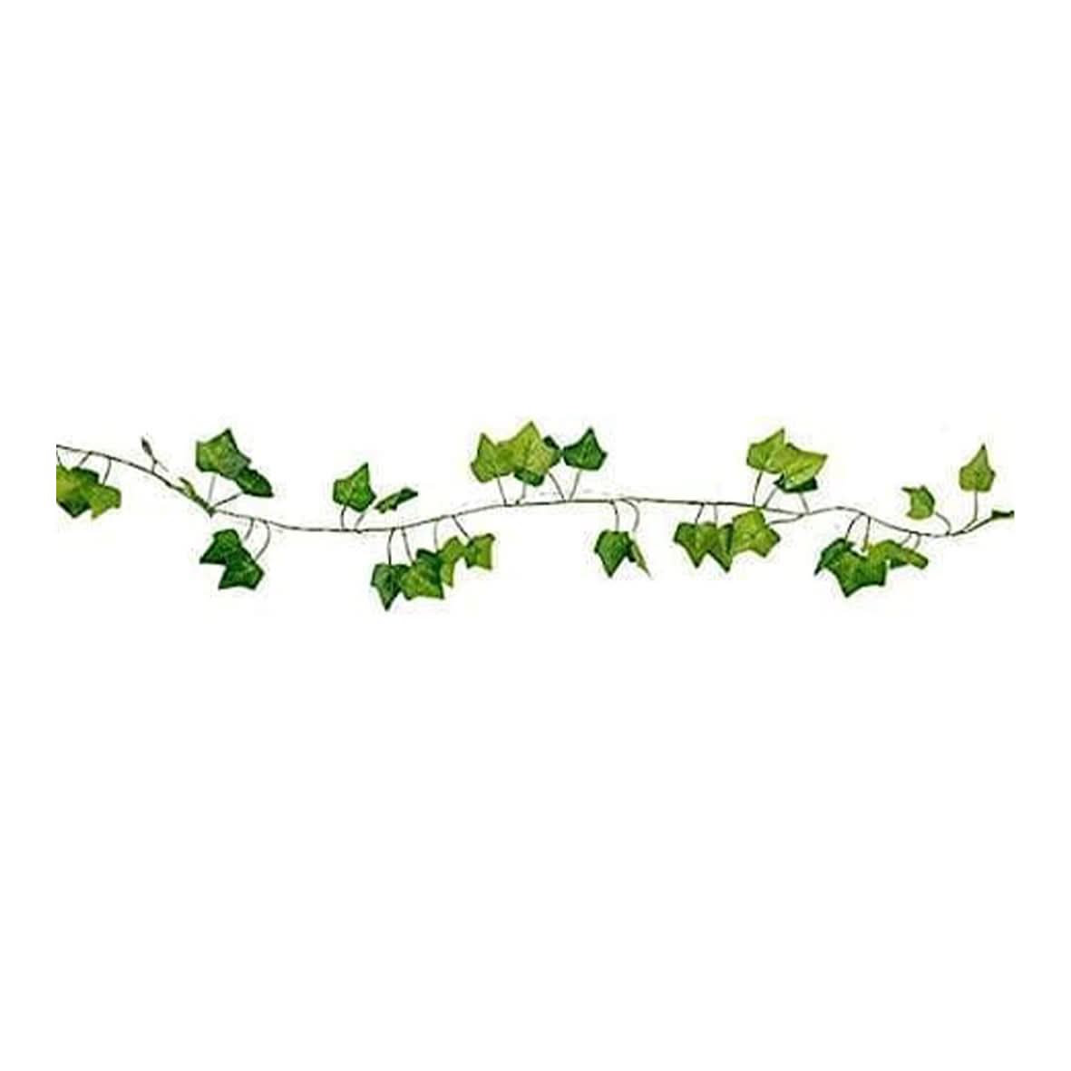 LED Solar String Ivy Flower Lights 30 LEDs Outdoor Garden 4.9m