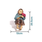 Grandmother Solar Garden Ornament – Light Up Outdoor Garden Statue