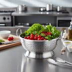 Heavy Duty Aluminium Colander with Handle 15.1Ltr
